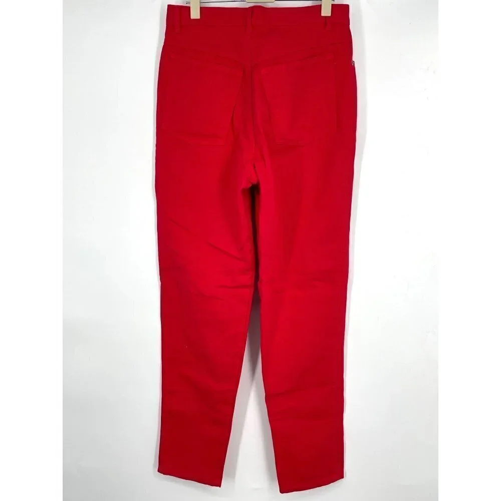 Vintage Memphis Red High‎ Waisted Mom Jeans 28